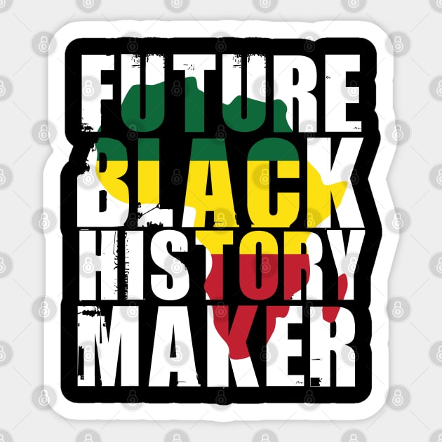 Future Black History Maker Sticker by KarolinaPaz